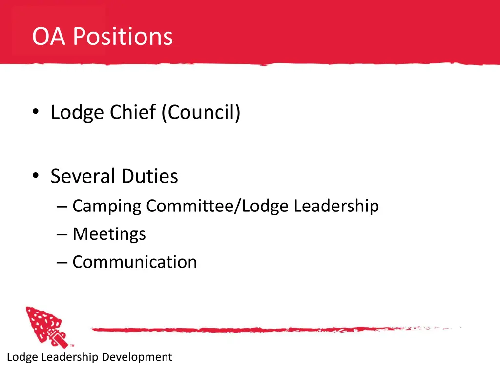 oa positions