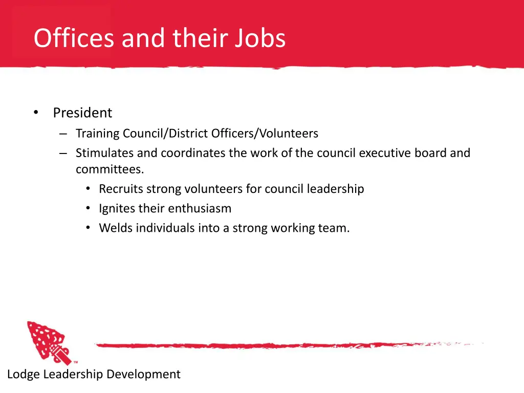 offices and their jobs 1