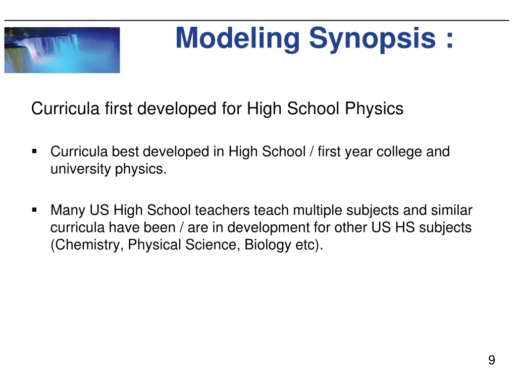 modeling synopsis