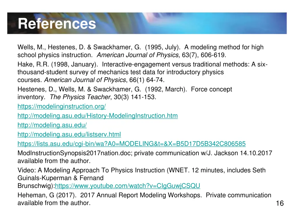 references