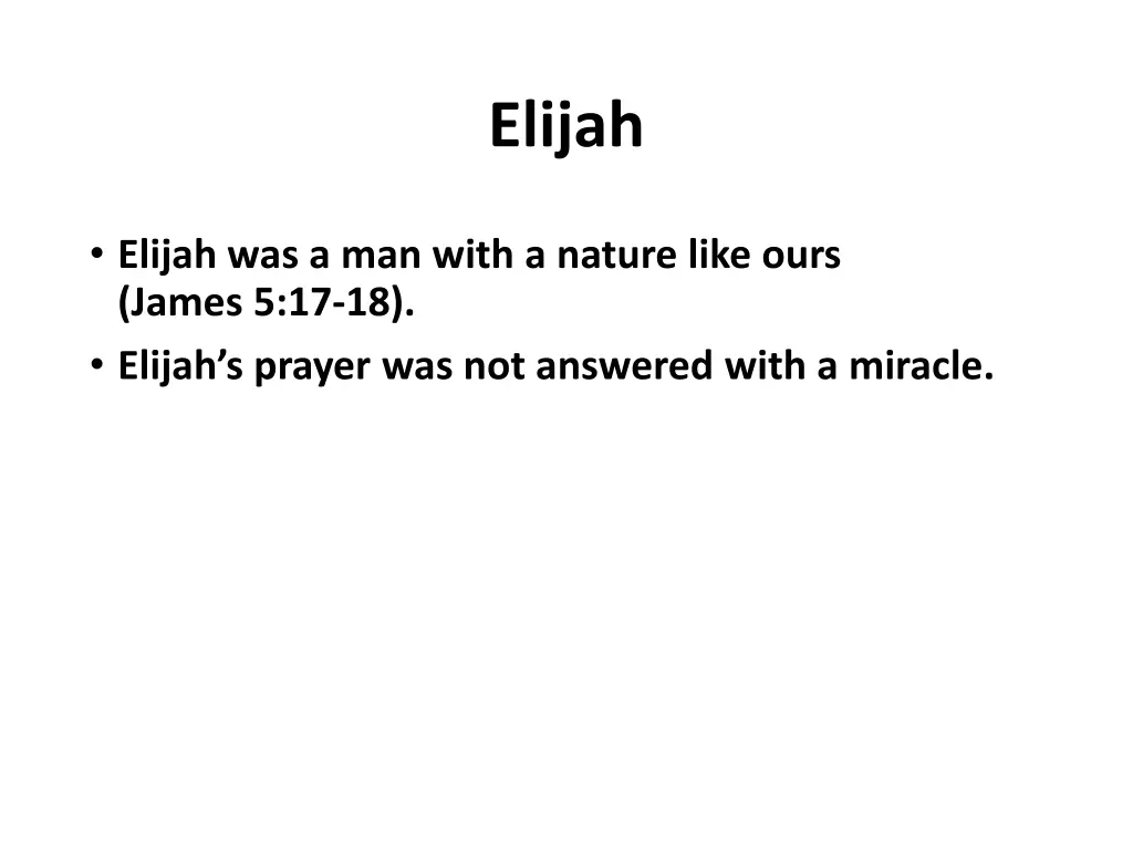 elijah 1