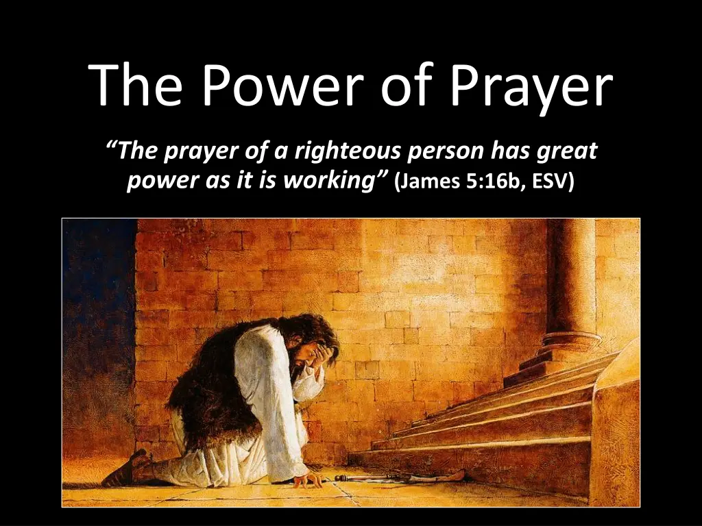 the power of prayer 1