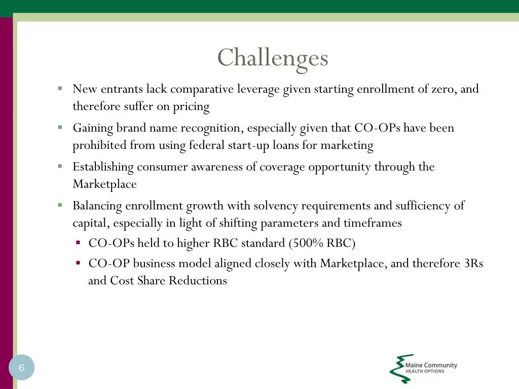 challenges