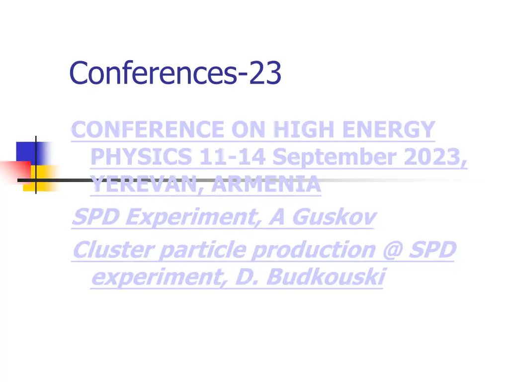 conferences 23 1