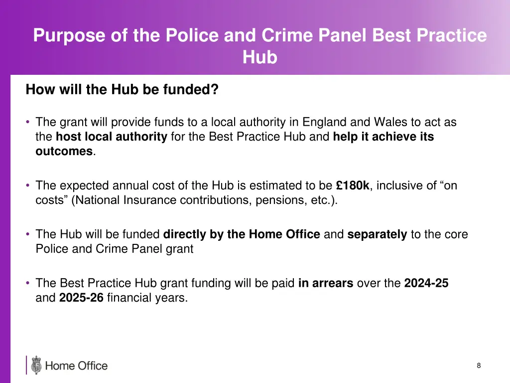 purpose of the police and crime panel best 3