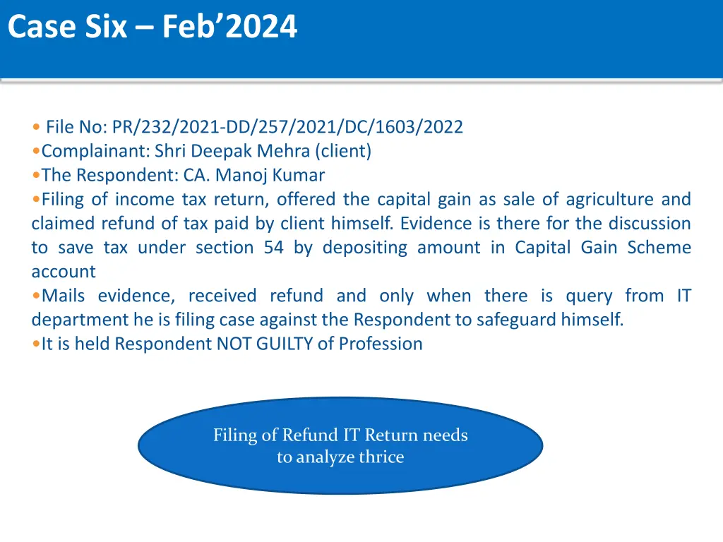 case six feb 2024