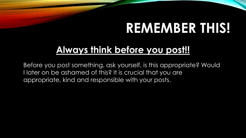 remember this 1