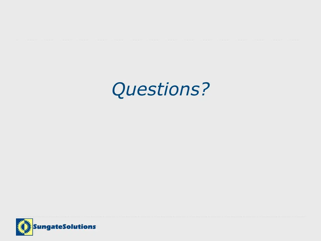 questions