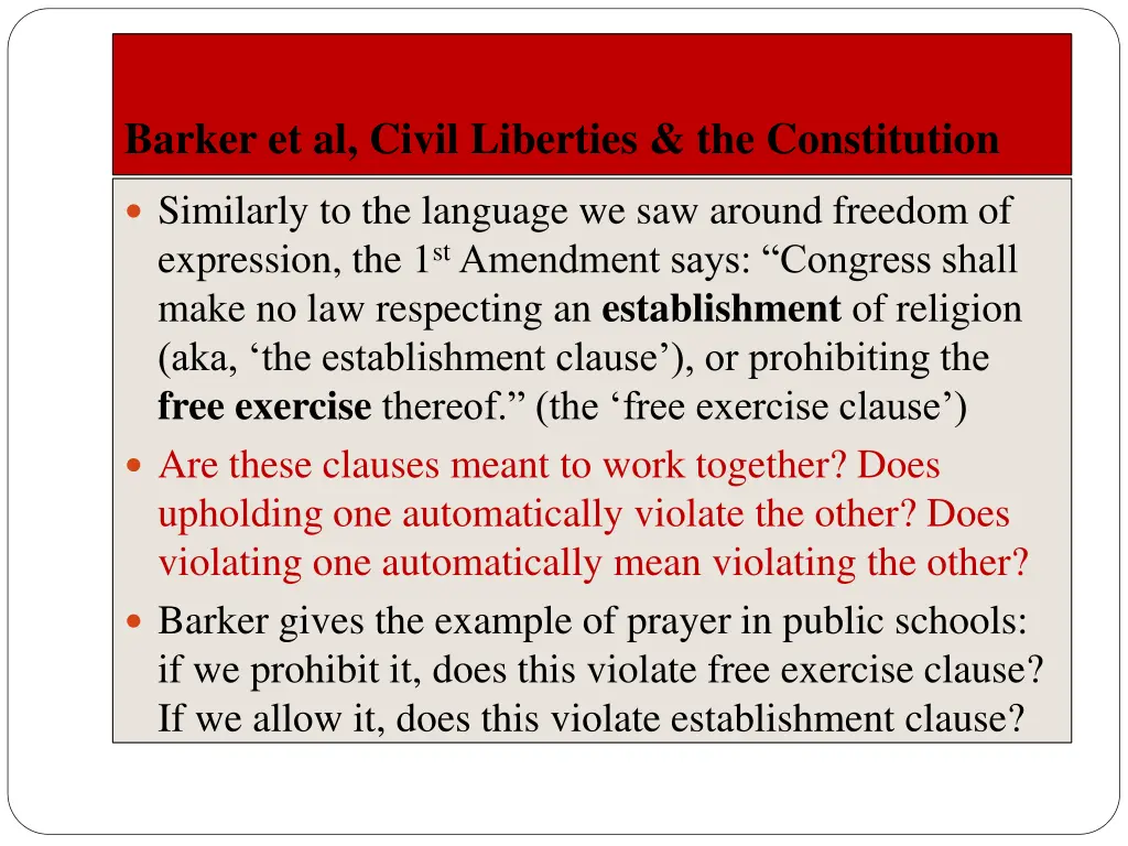 barker et al civil liberties the constitution 1