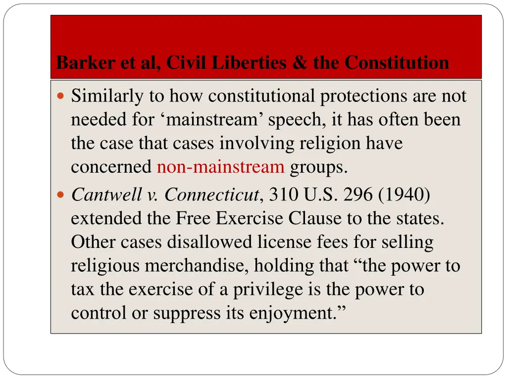 barker et al civil liberties the constitution 7