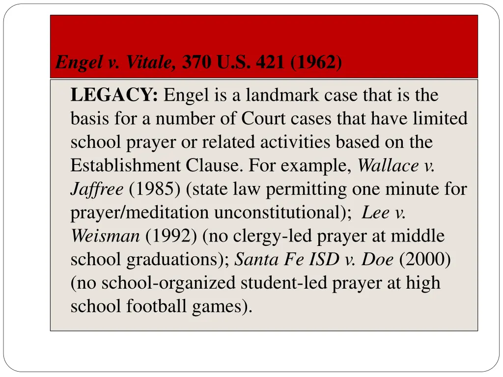 engel v vitale 370 u s 421 1962 8