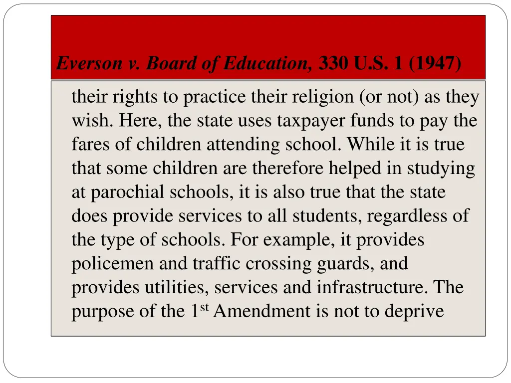 everson v board of education 330 u s 1 1947 4