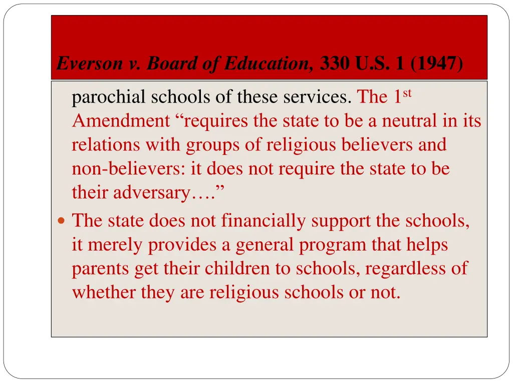 everson v board of education 330 u s 1 1947 5