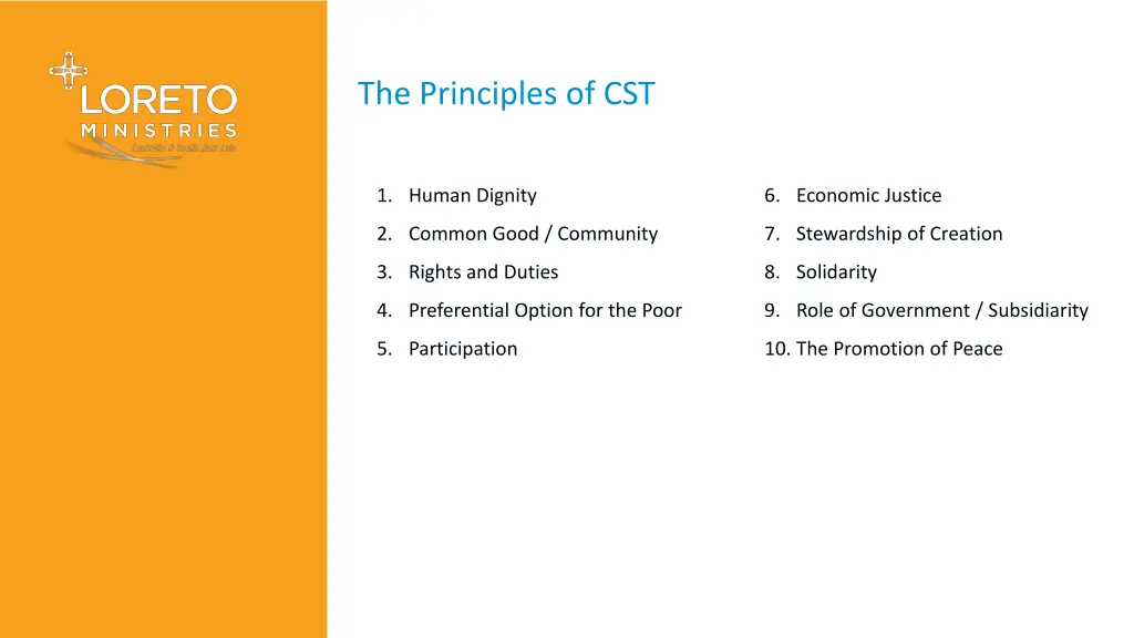 the principles of cst 2