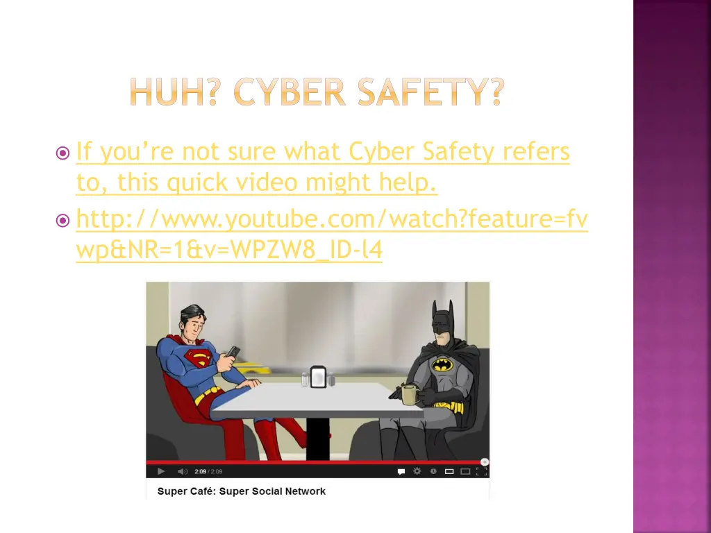 huh cyber safety