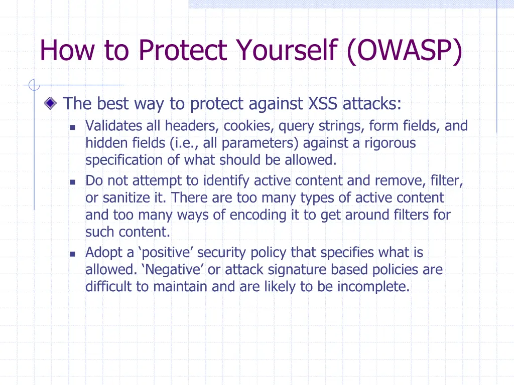 how to protect yourself owasp