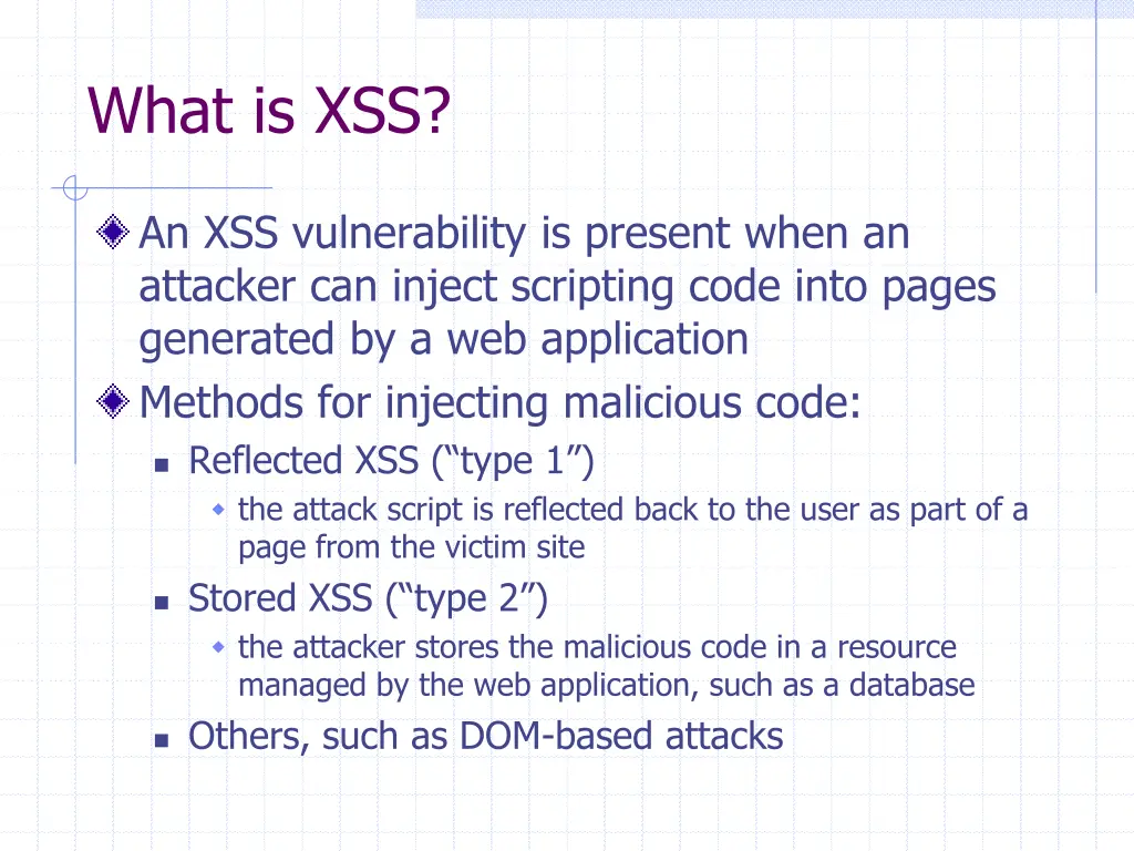 what is xss
