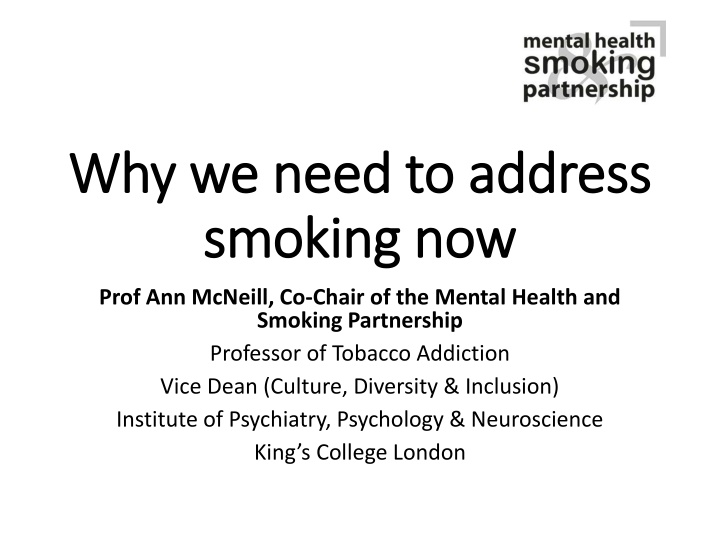 why we need to address why we need to address