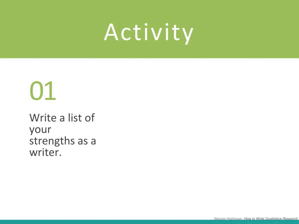 activity