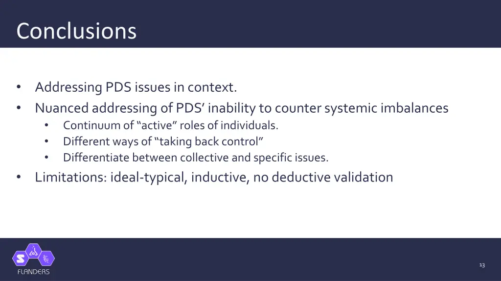 conclusions