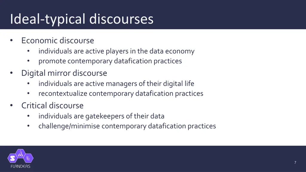 ideal typical discourses