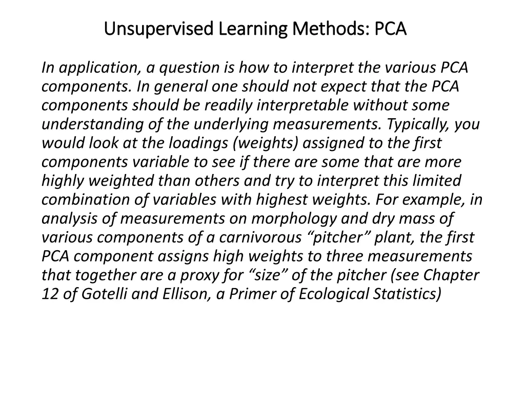 unsupervised learning methods pca unsupervised 4