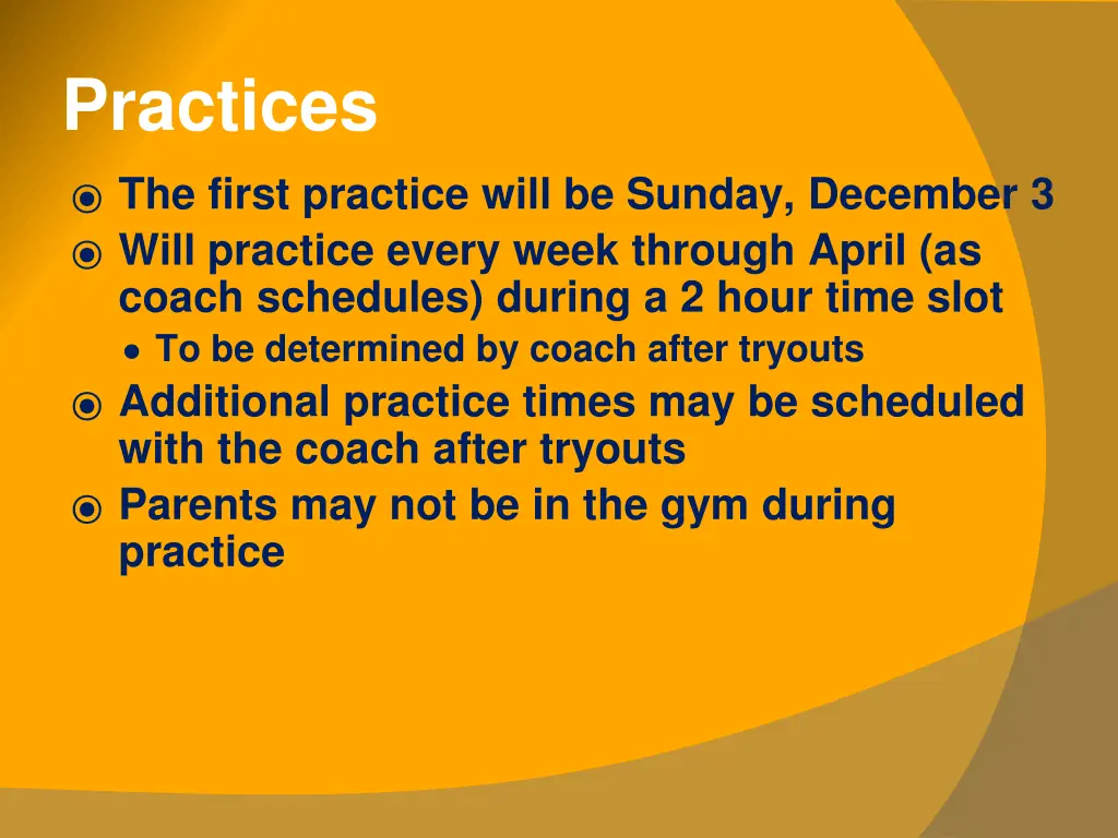 practices