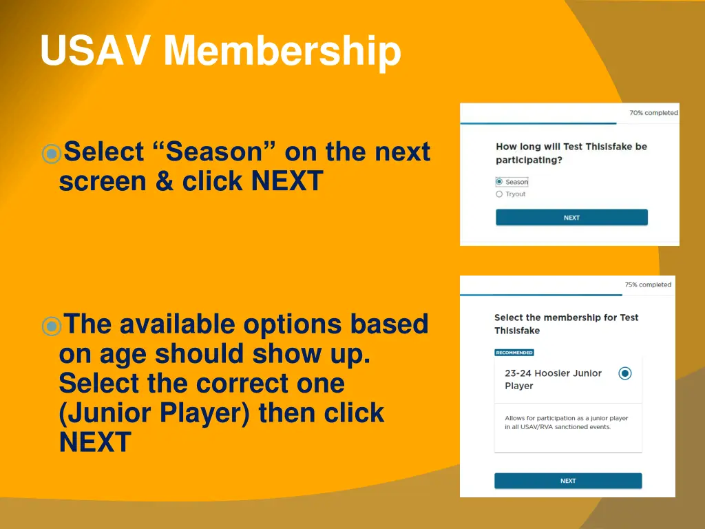 usav membership