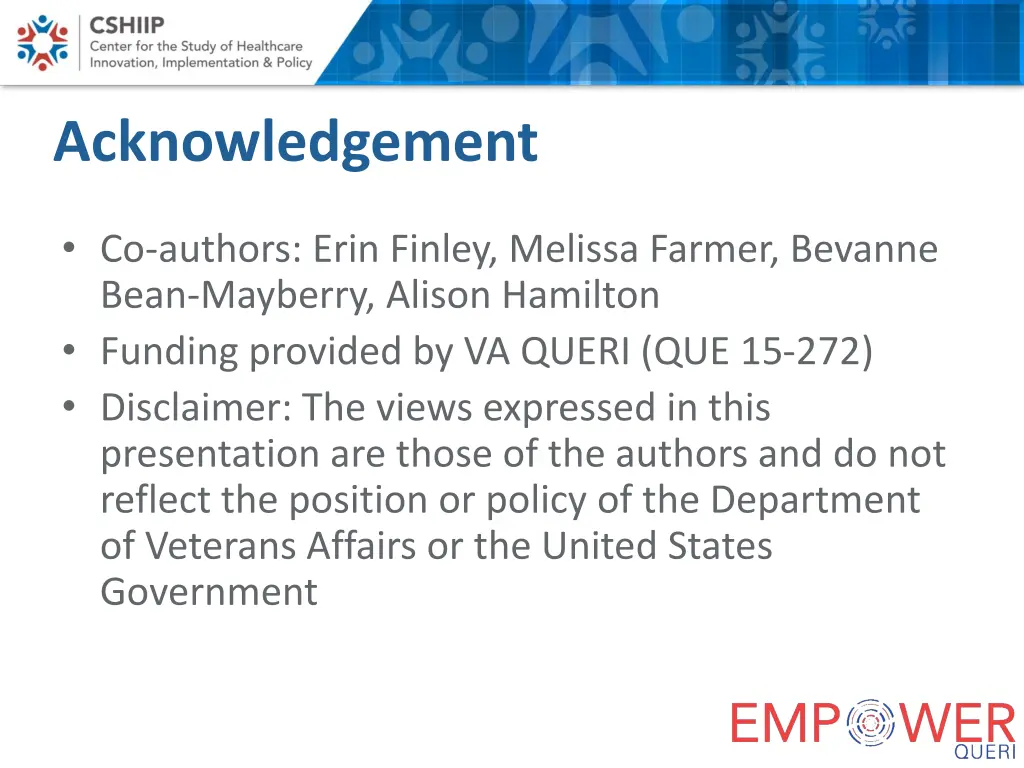acknowledgement