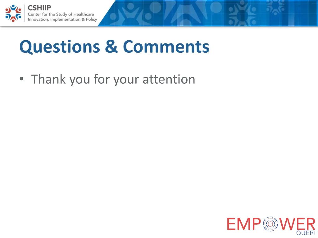 questions comments
