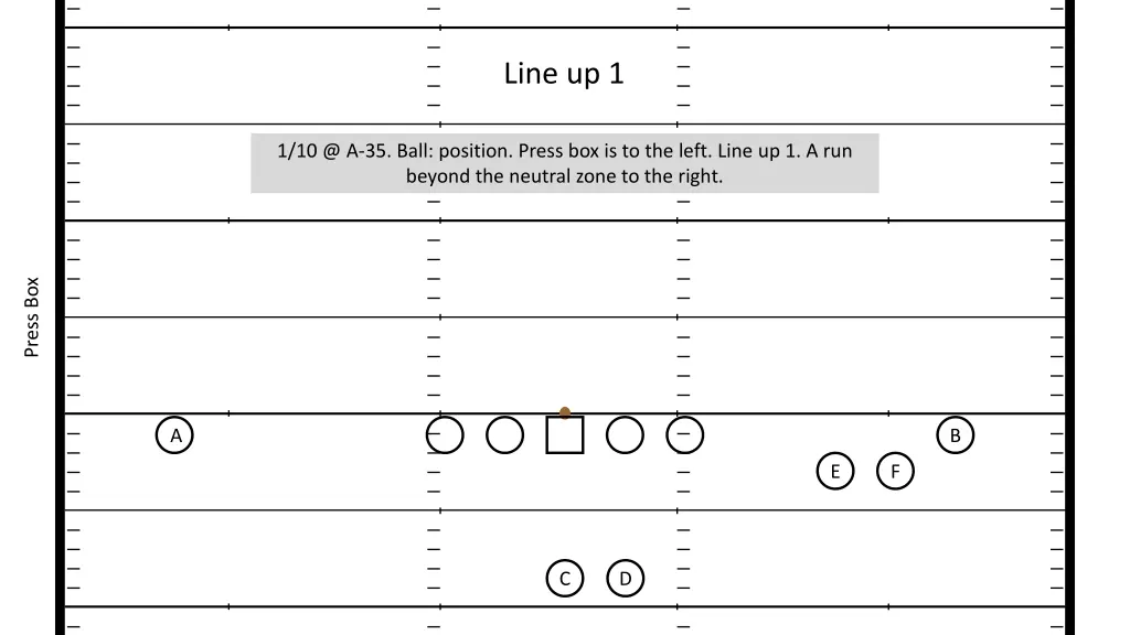 line up 1