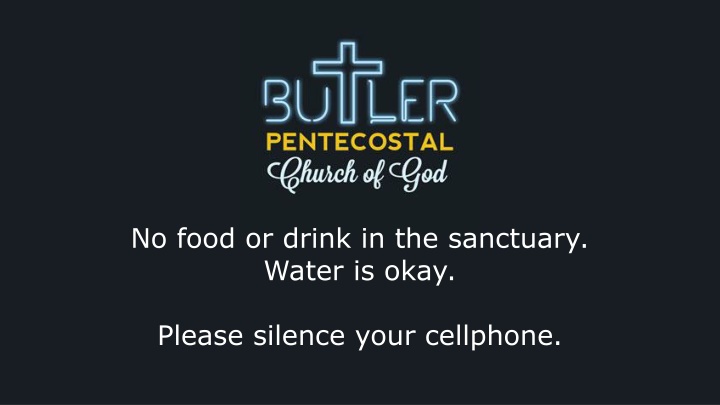 no food or drink in the sanctuary water is okay