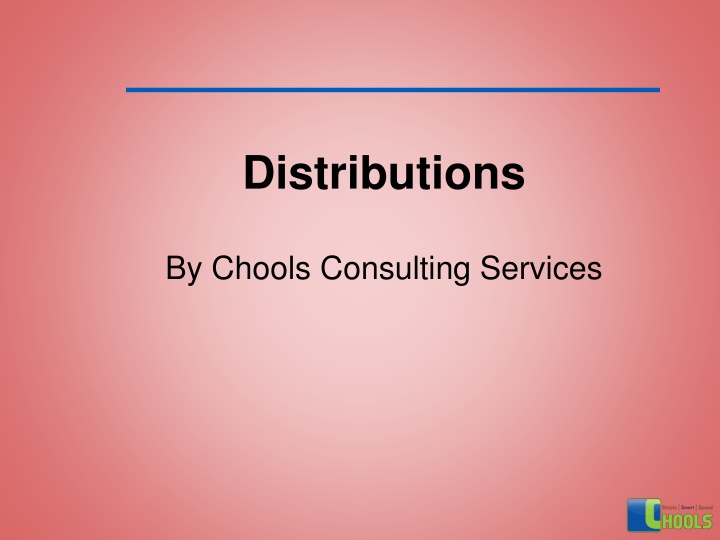 distributions