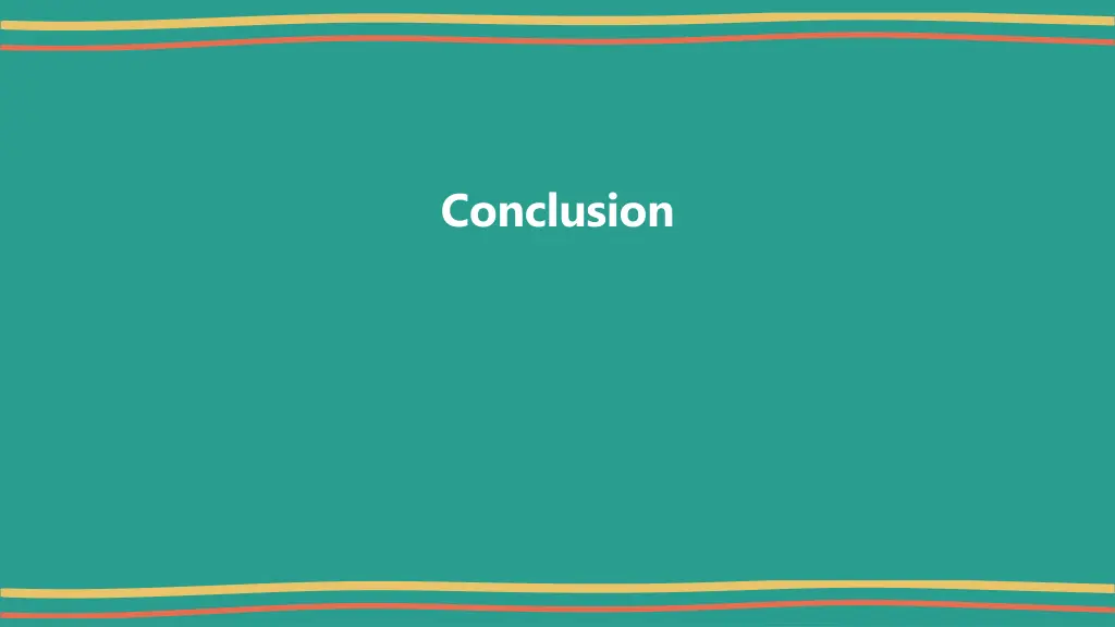conclusion