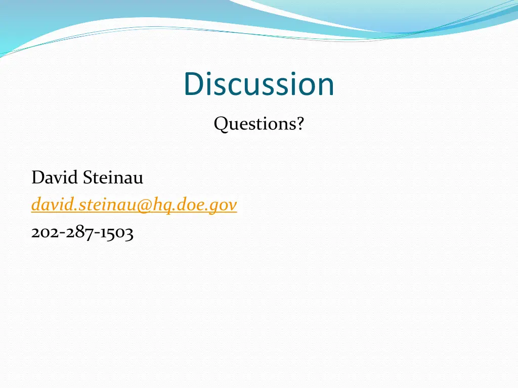 discussion