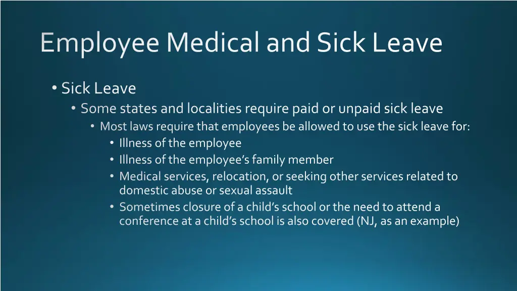 employee medical and sick leave 4