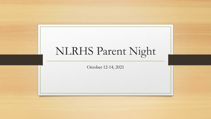 nlrhs parent night