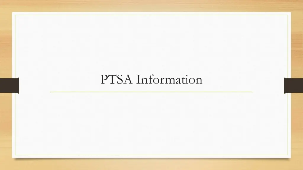 ptsa information
