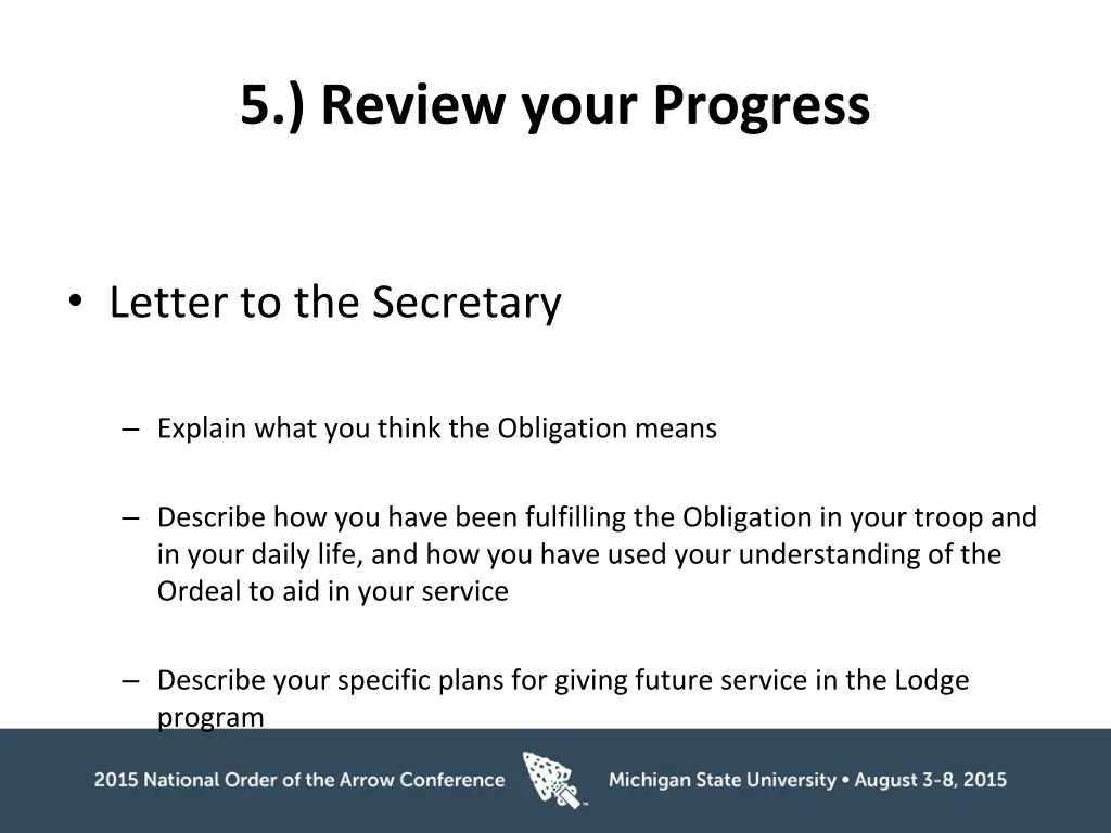5 review your progress