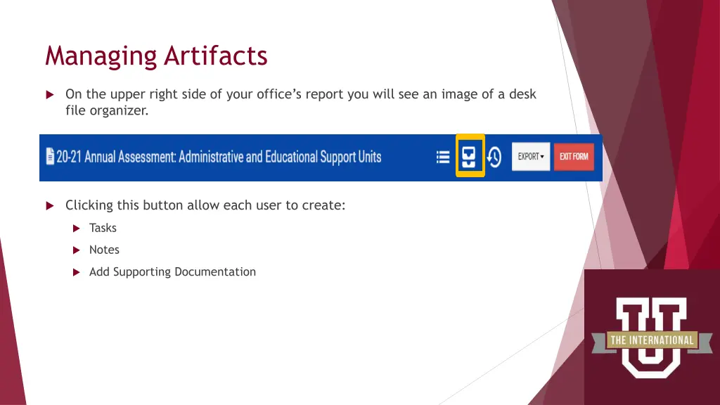 managing artifacts