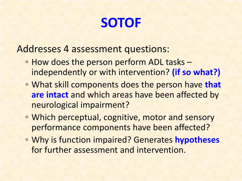 sotof 1