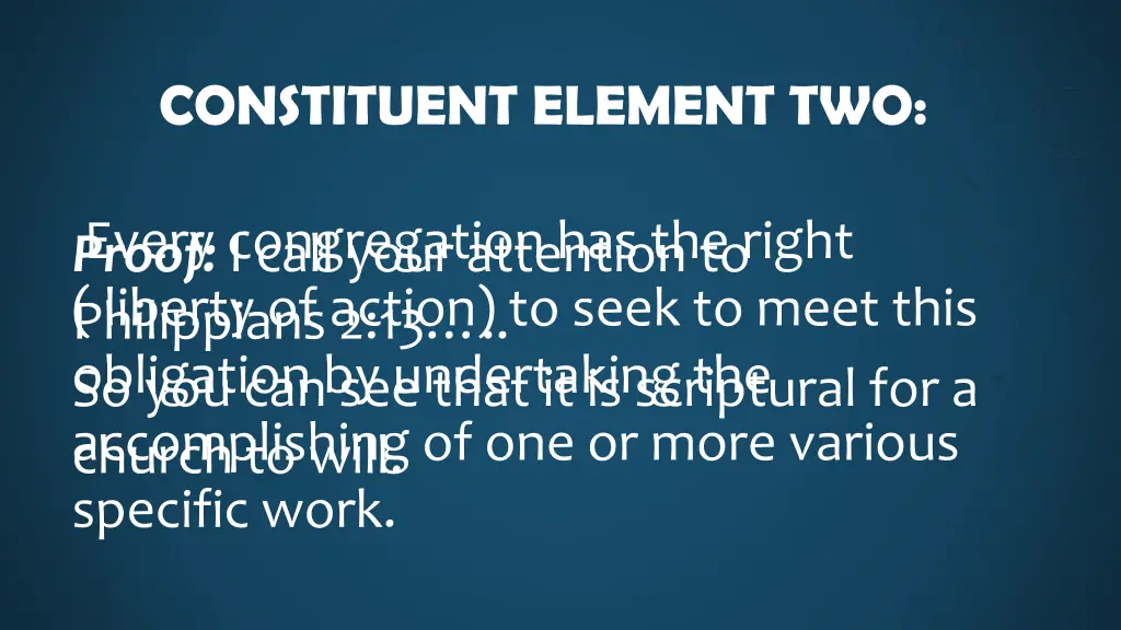 constituent element two