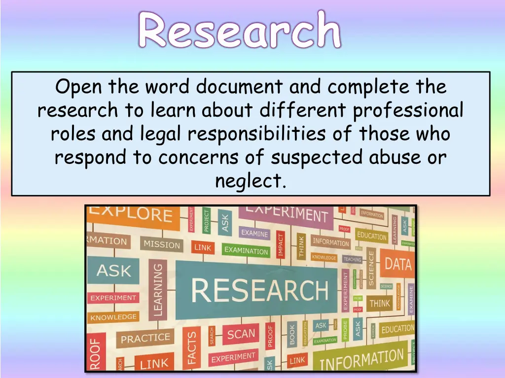 research