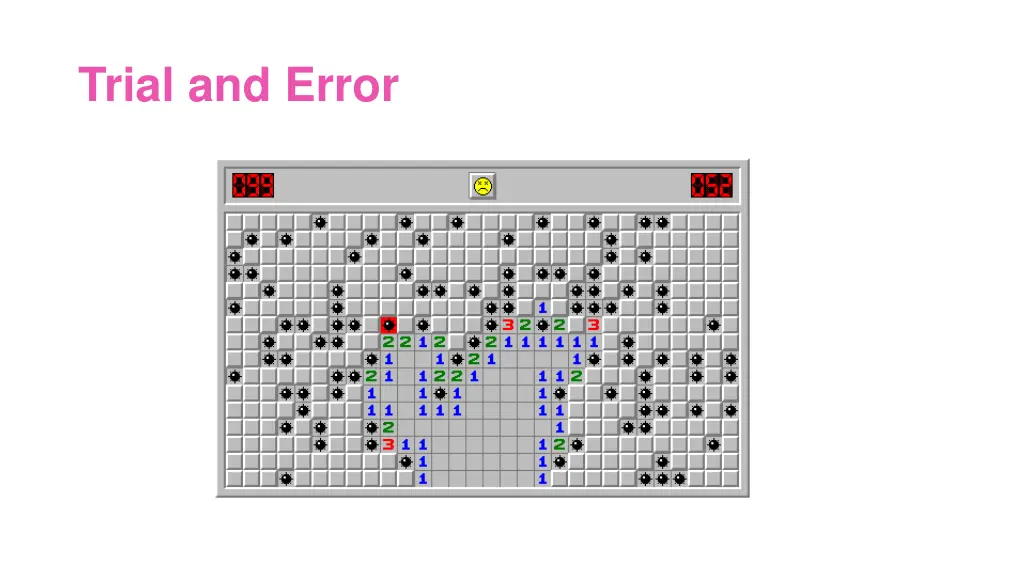 trial and error