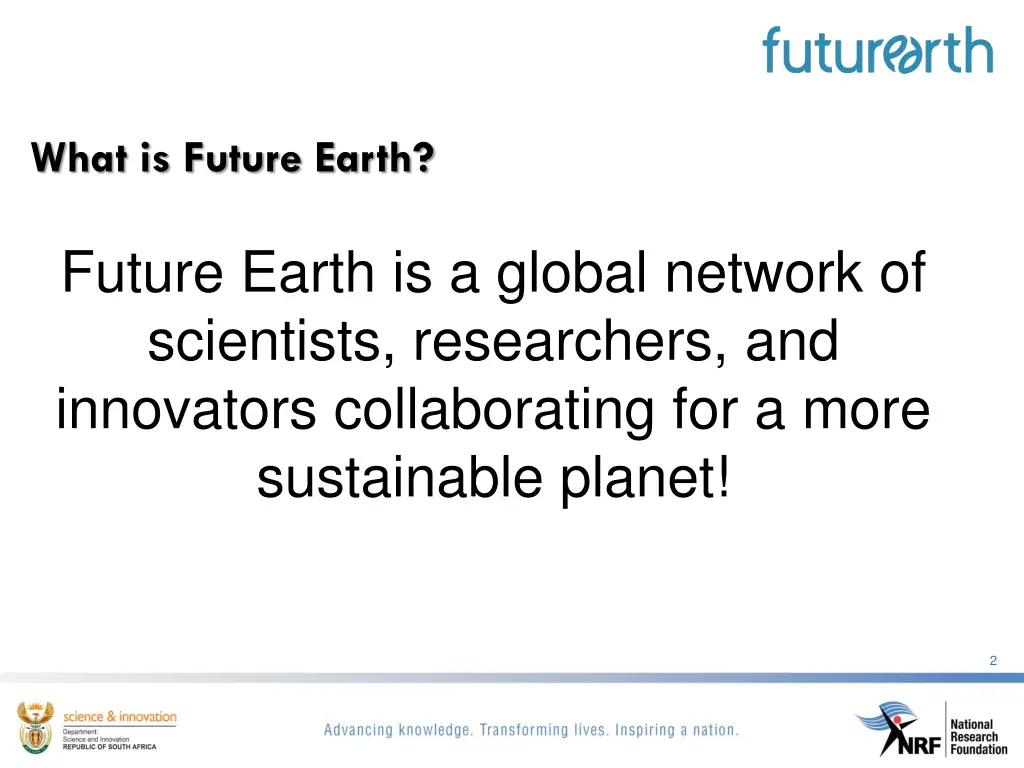 what is future earth