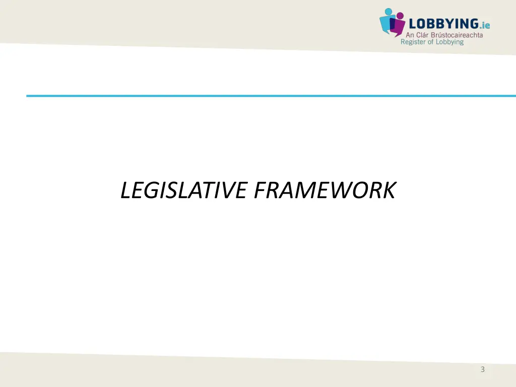 legislative framework