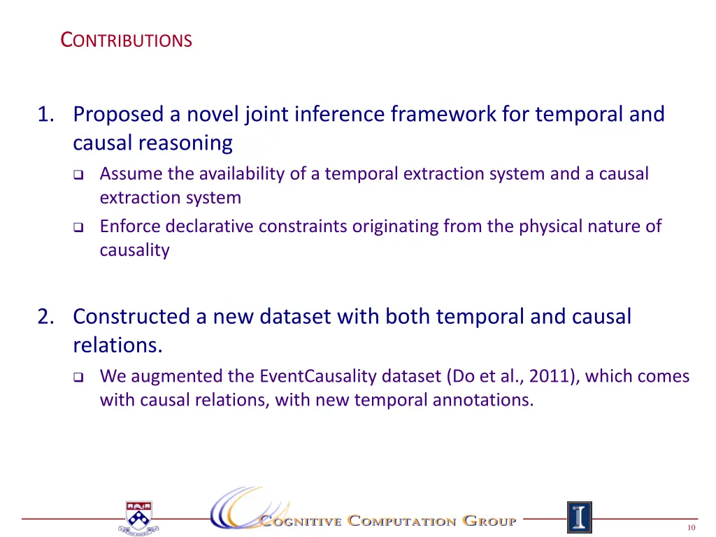 c ontributions