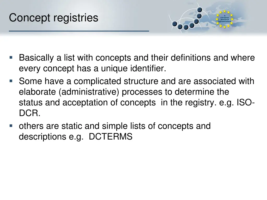 concept registries