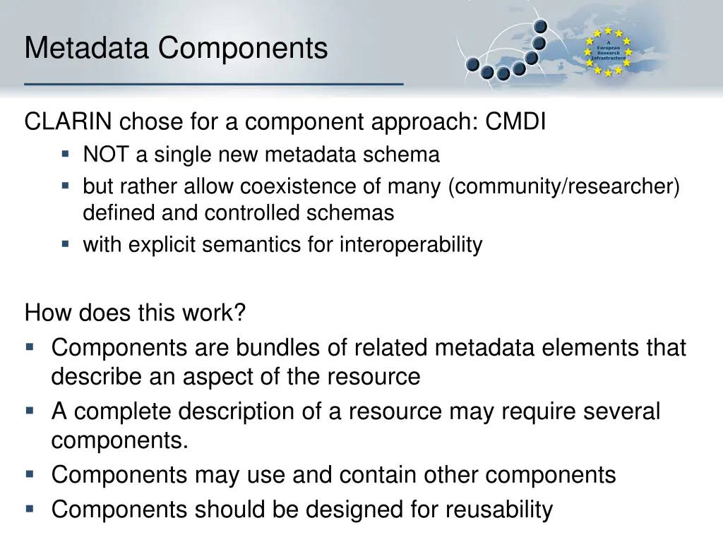 metadata components