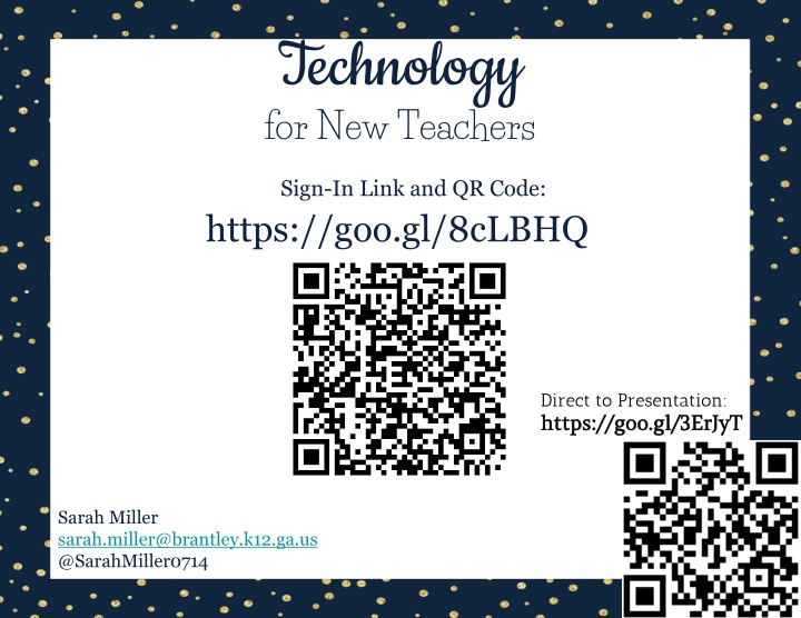technology for new teachers
